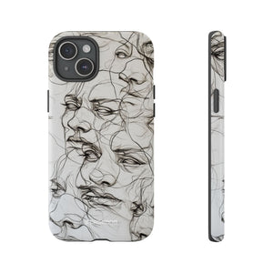 Ethereal Faces | Protective Phone Case for iPhone