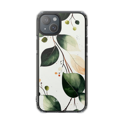 Greenberry Branch iPhone 15 Plus Case - Impact