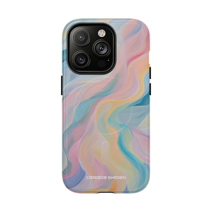 Dreamy Pastel Swirls - Tough + MagSafe® iPhone 14 Phone Case