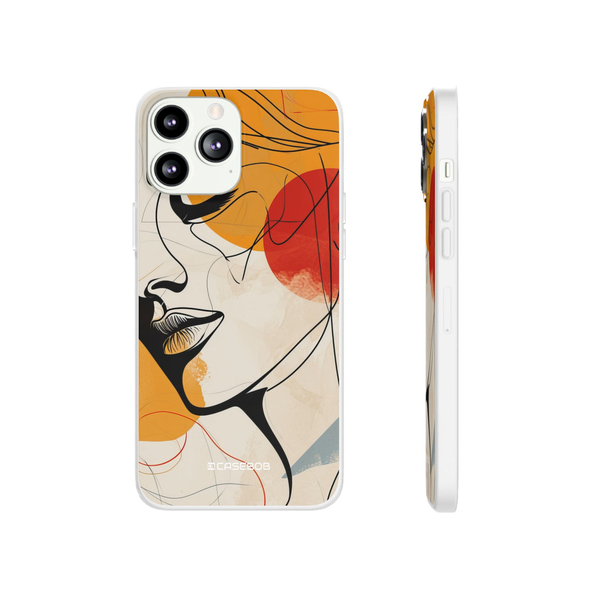 Contemplative Warmth | Flexible Phone Case for iPhone