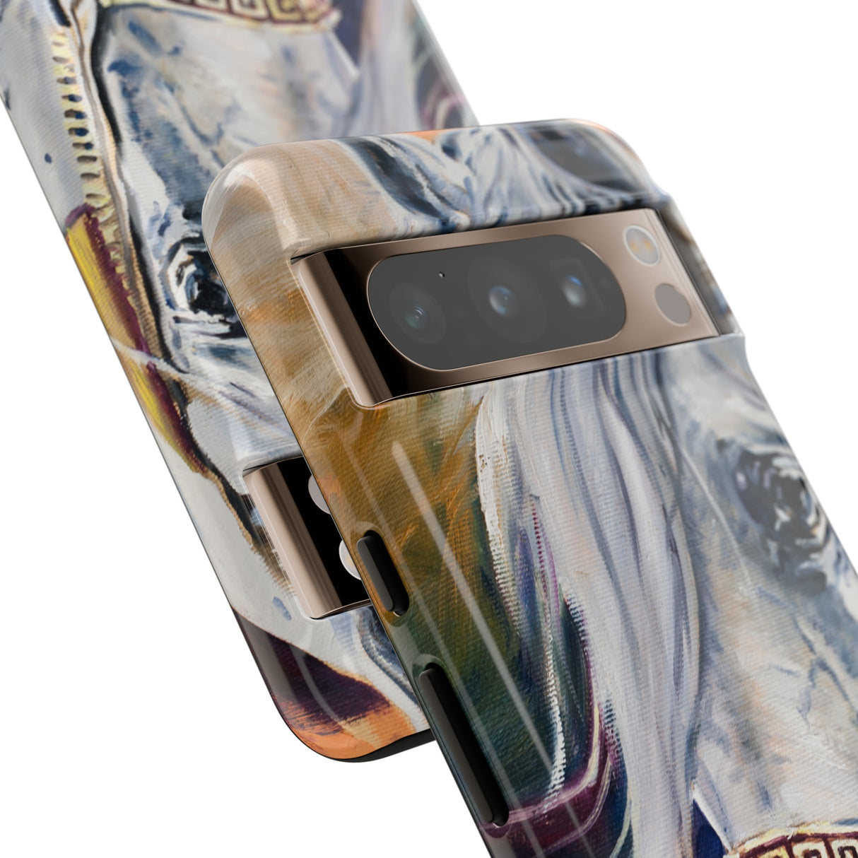 White Arabian - Protective Phone Case