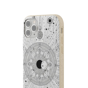 Celestial Mandala Mystique | Biodegradable Phone Case