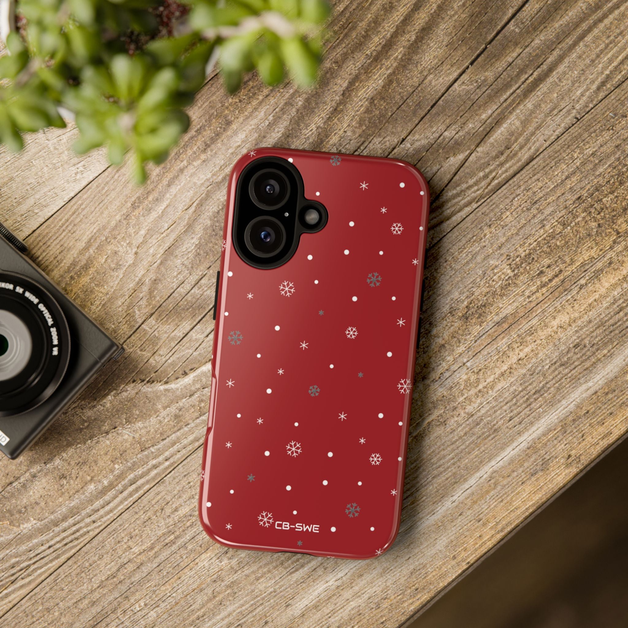 Snowflakes Dance Joyfully - iPhone Case
