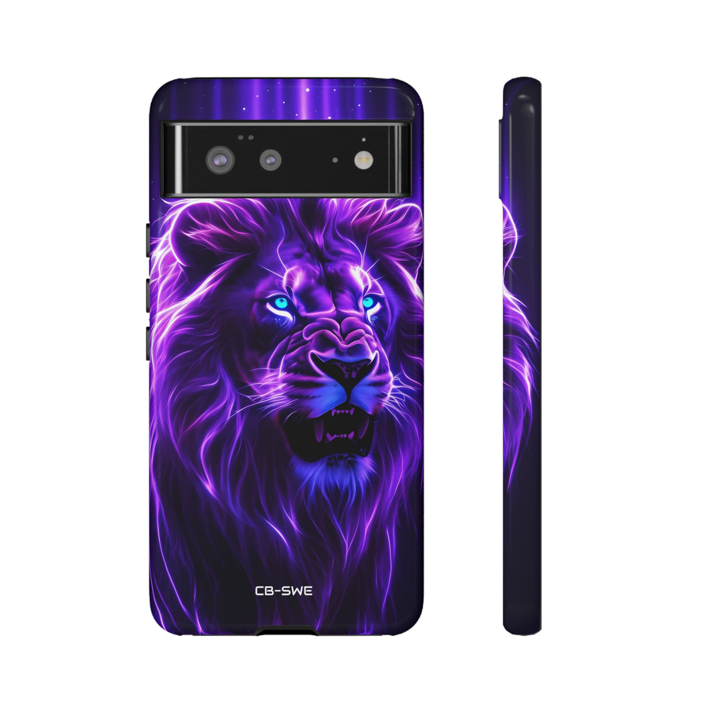 Neon Lion Majesty - Google Pixel Case