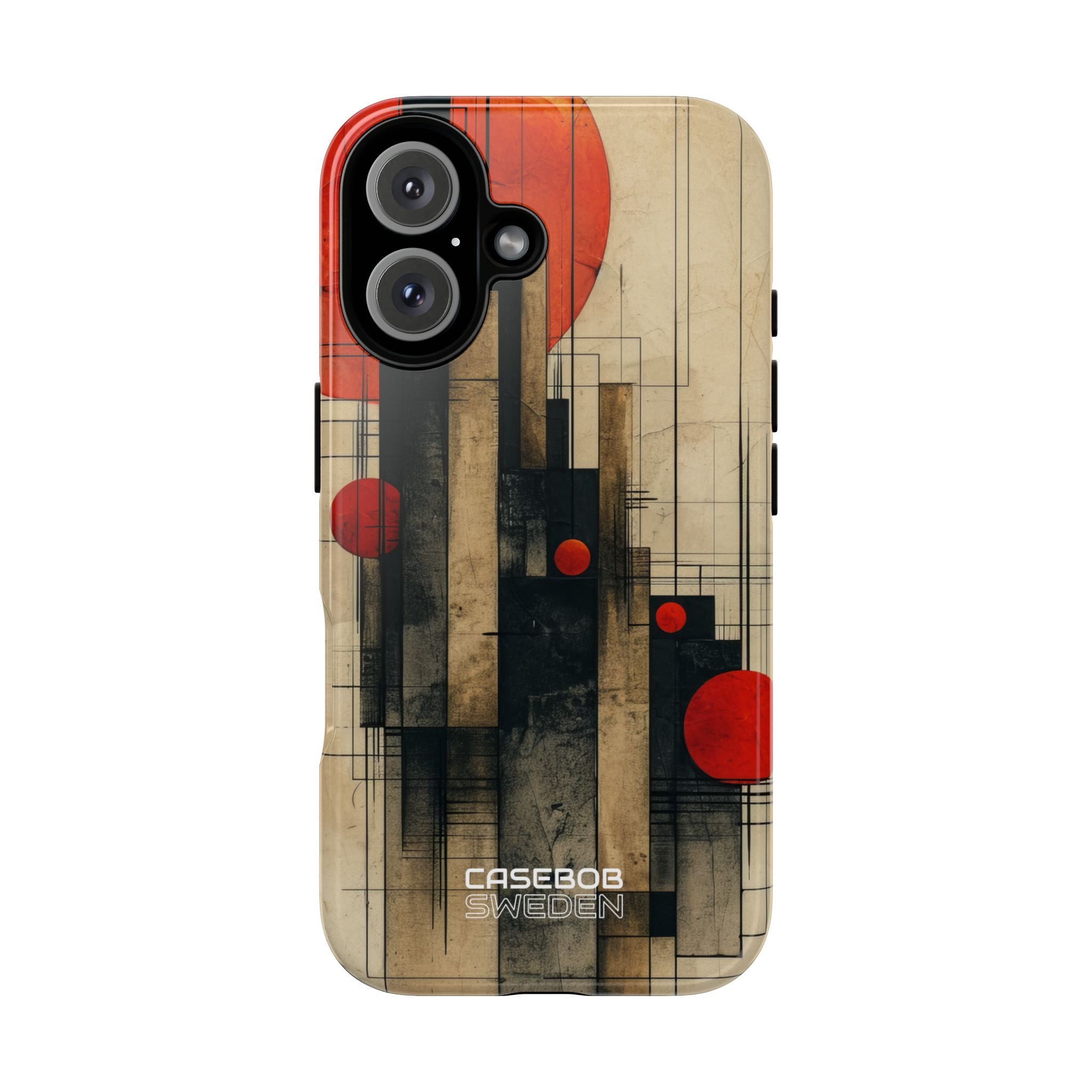 Geometric Cityscape Essence iPhone 16 - Tough
