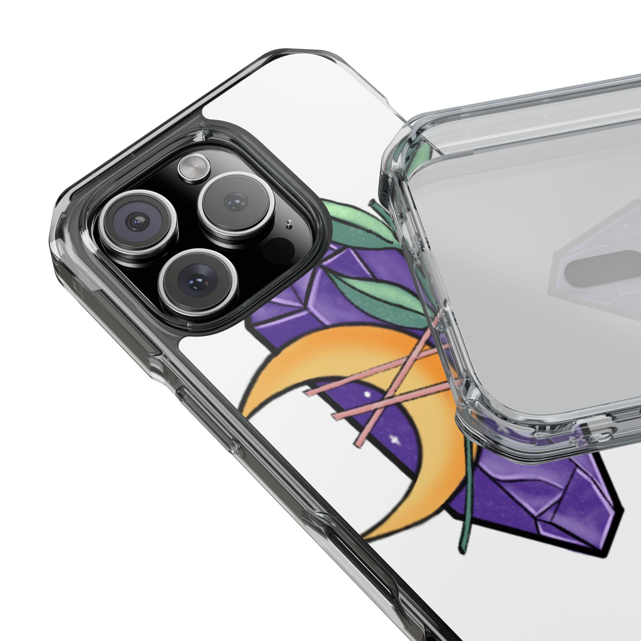 Mystical Moon Crystal iPhone Case - Impact