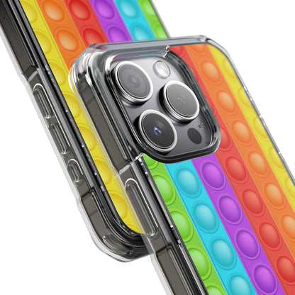 Playful Pop-It Spectrum iPhone Case - Impact