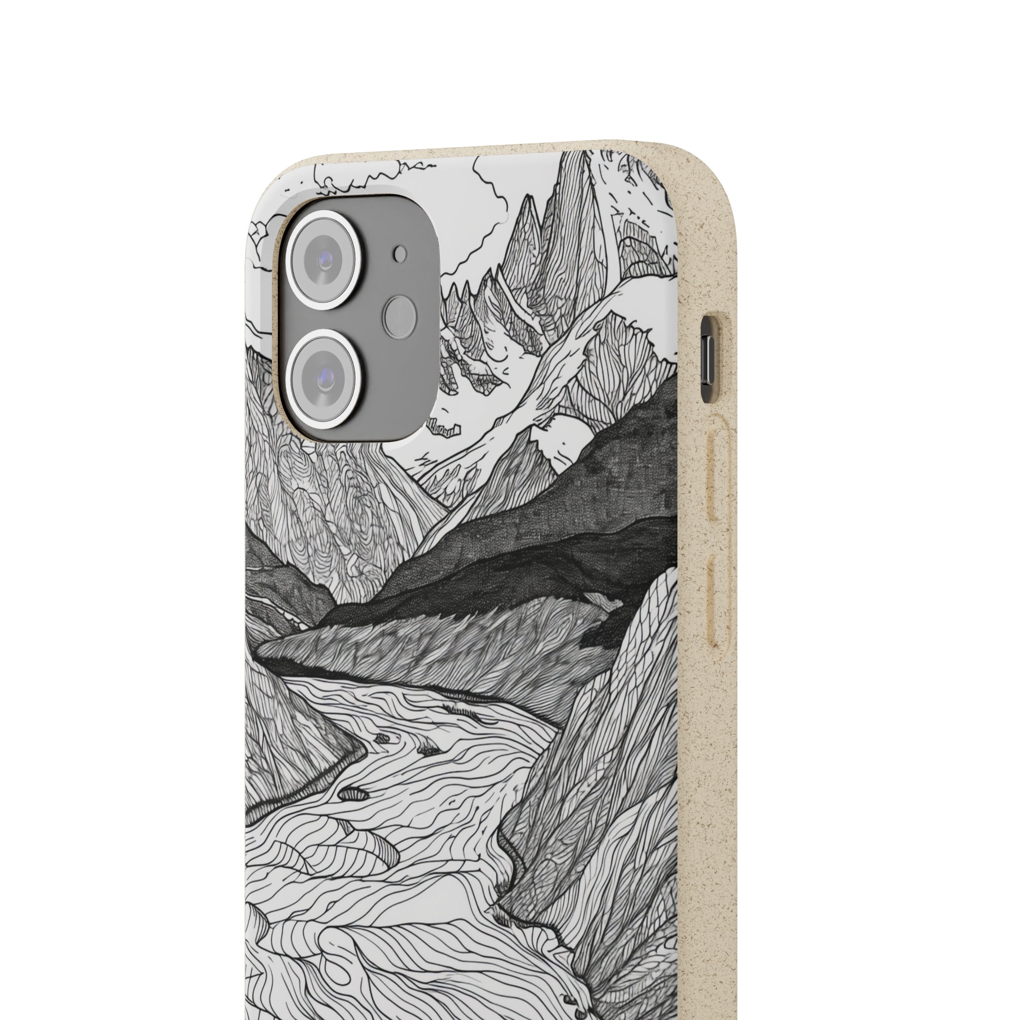 Mountain Tranquility | Biodegradable Phone Case