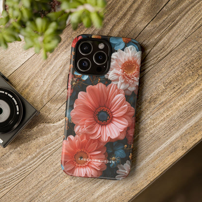 Surreal Floral Harmony iPhone 16 - Tough Phone Case