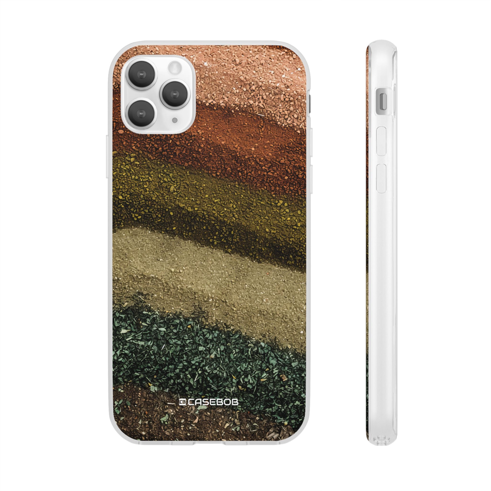 Earth Tone Pattern | Phone Case for iPhone (Flexible Case)