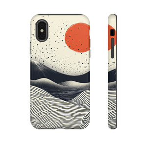 Minimalist Geometric Symphony - Protective Phone Case