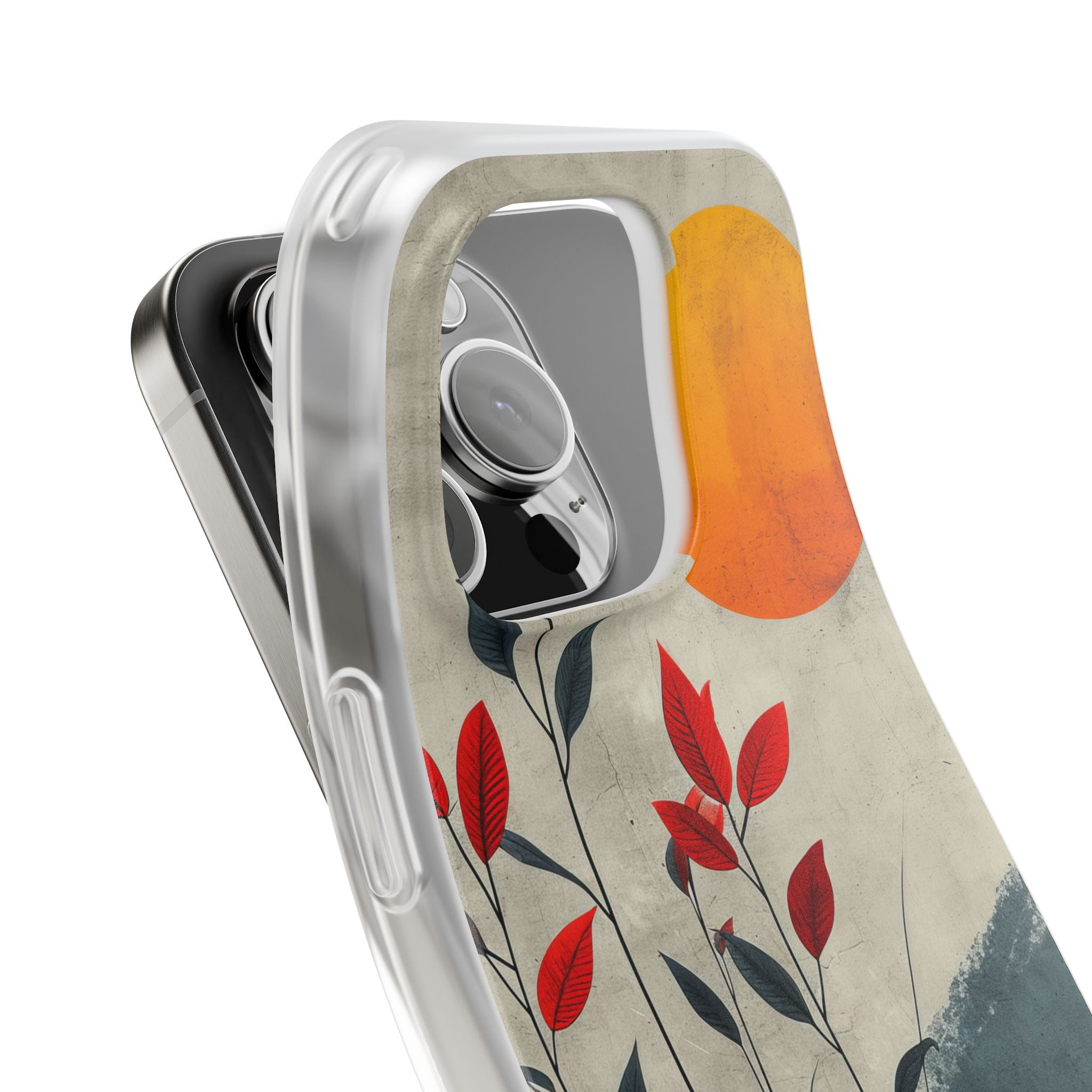 Gray Sunscape - Flexi iPhone 16 Phone Case