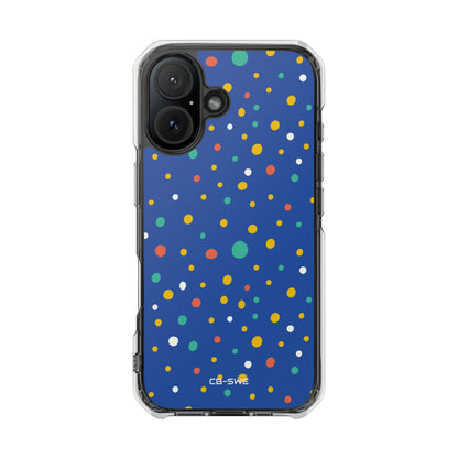 Colorful Dots Dance iPhone Case - Impact