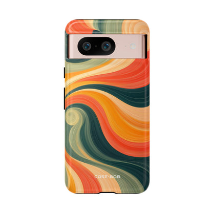 Swirling Ember Google Pixel 8 Case - Tough