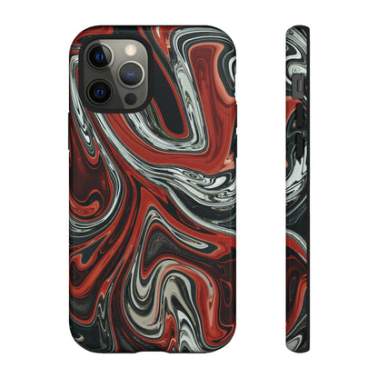 Red Liquid - Protective Phone Case