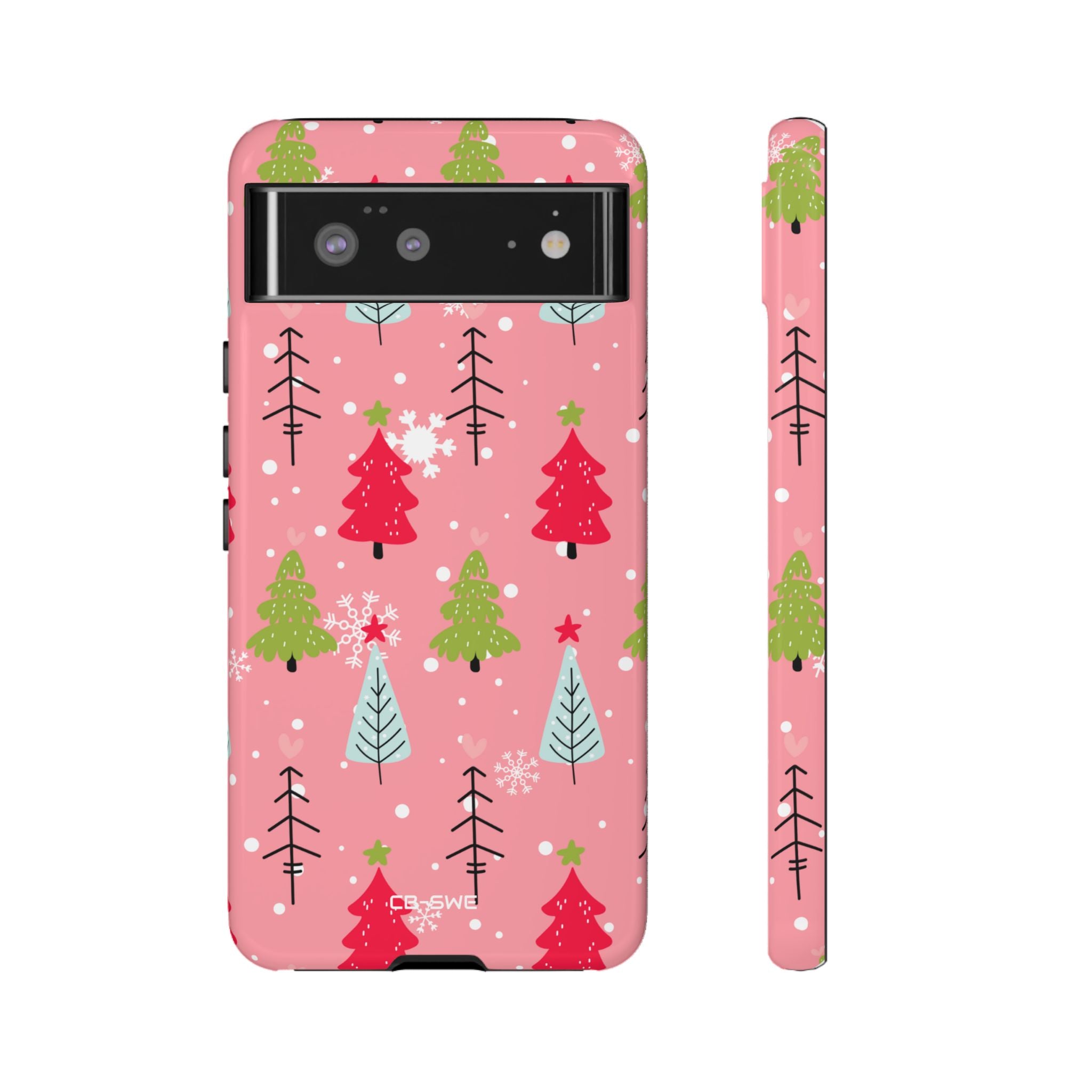 Snowflakes Dance Playfully - Google Pixel Case