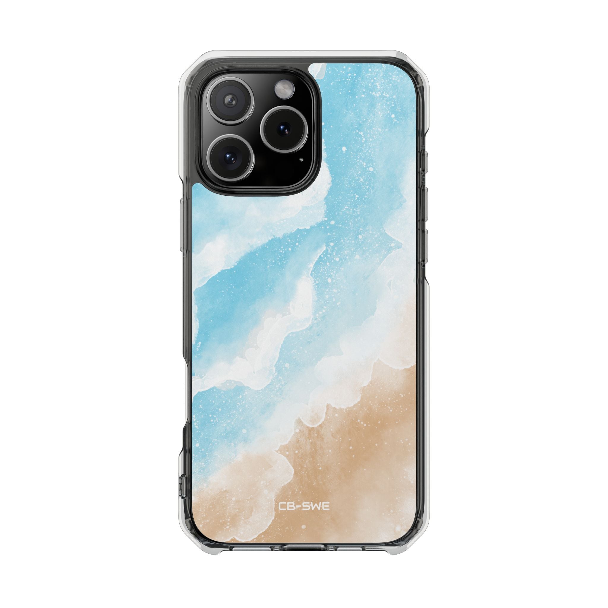 Serene Coastal Whispers iPhone Case - Impact