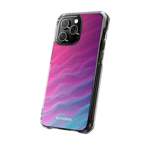 Realistic Pantone Gradient | Phone Case for iPhone (Clear Impact Case - Magnetic)