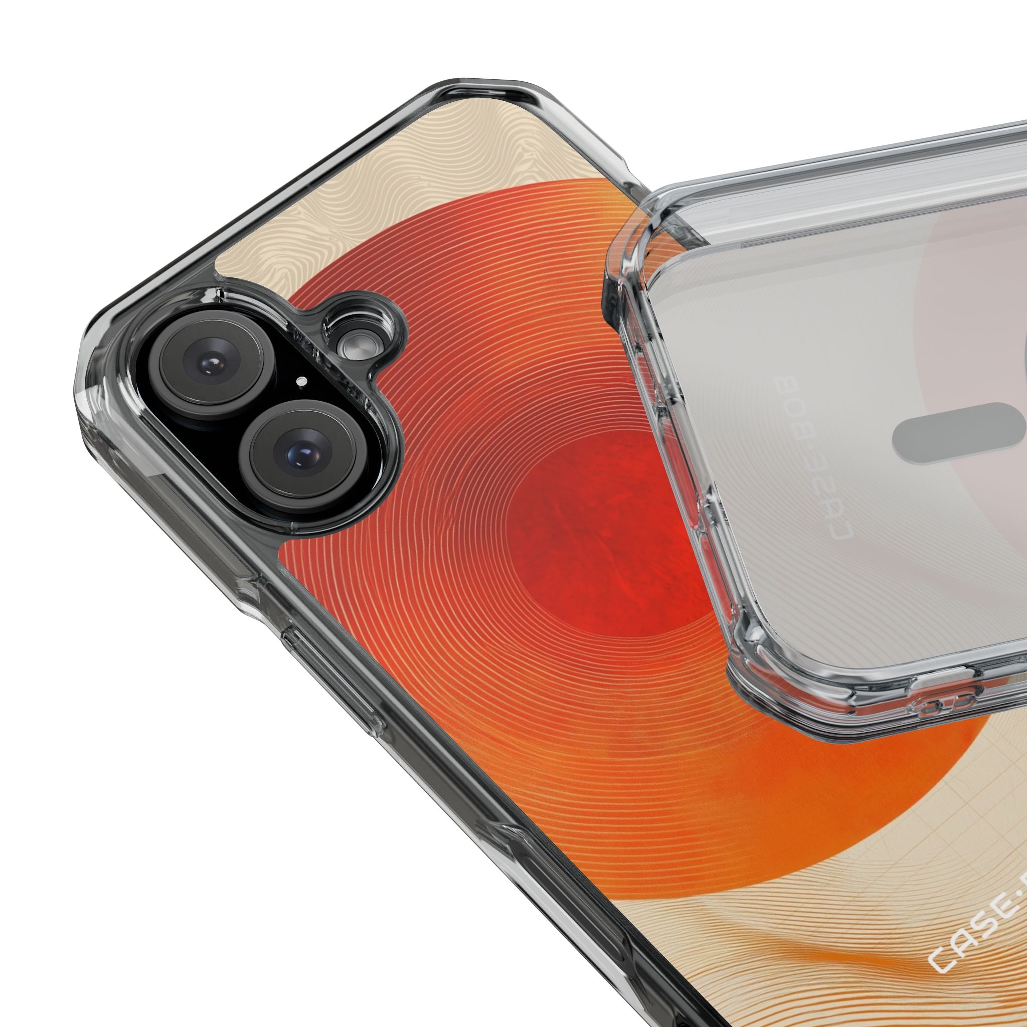 Sunburst Swirl iPhone 15 Case - Impact