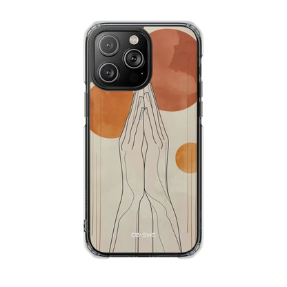 Prayers Encircle Hands iPhone Case - Impact