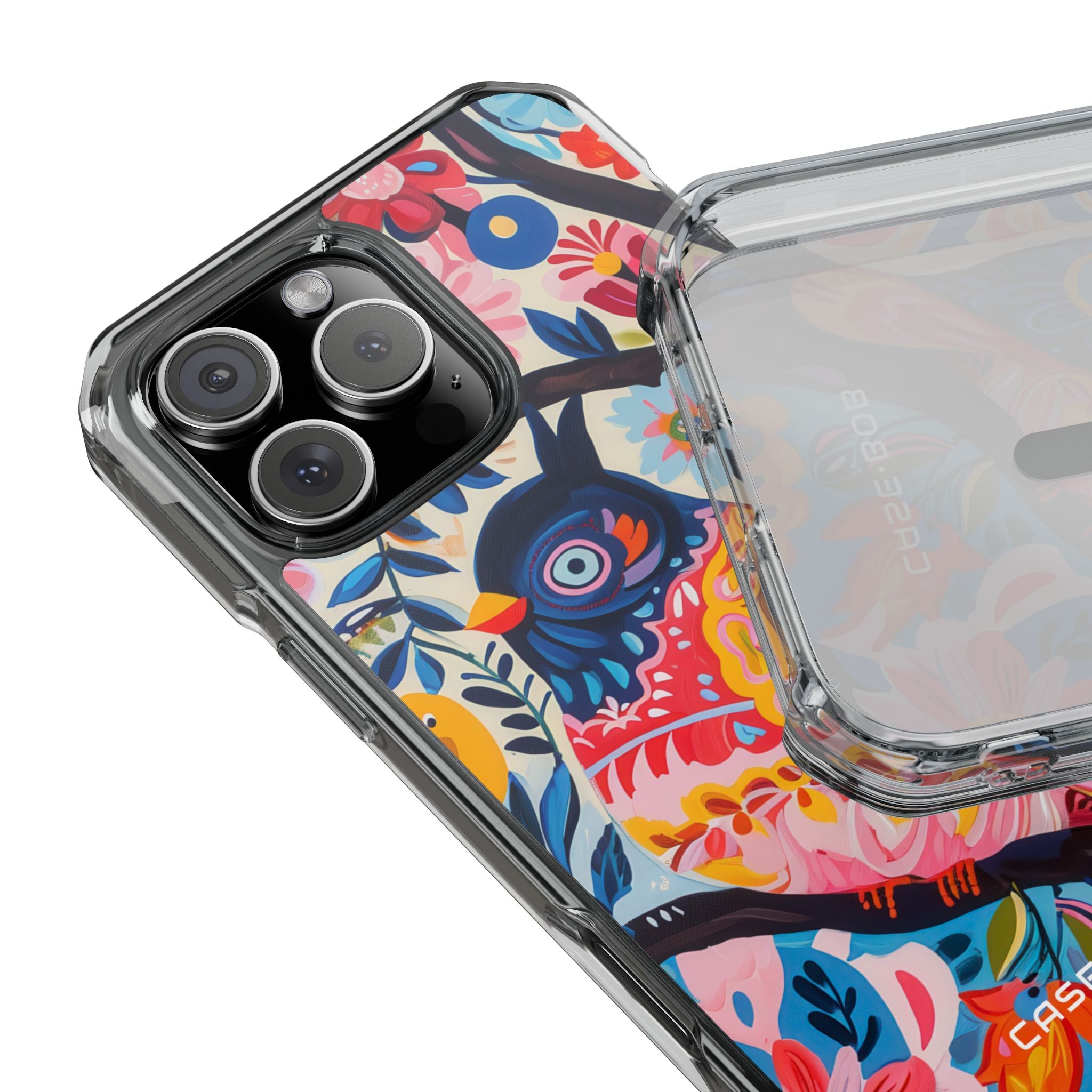 Owl Bloom iPhone 16 Pro Max Case - Impact