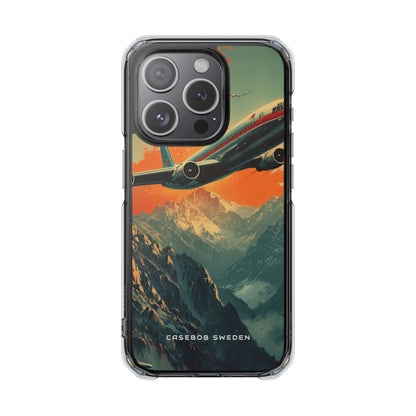 Vintage Skyward Adventure iPhone 15 - Clear Impact Phone Case