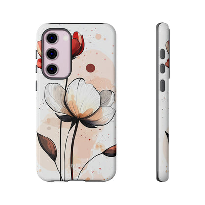 Vibrant Floral Elegance - Samsung Case