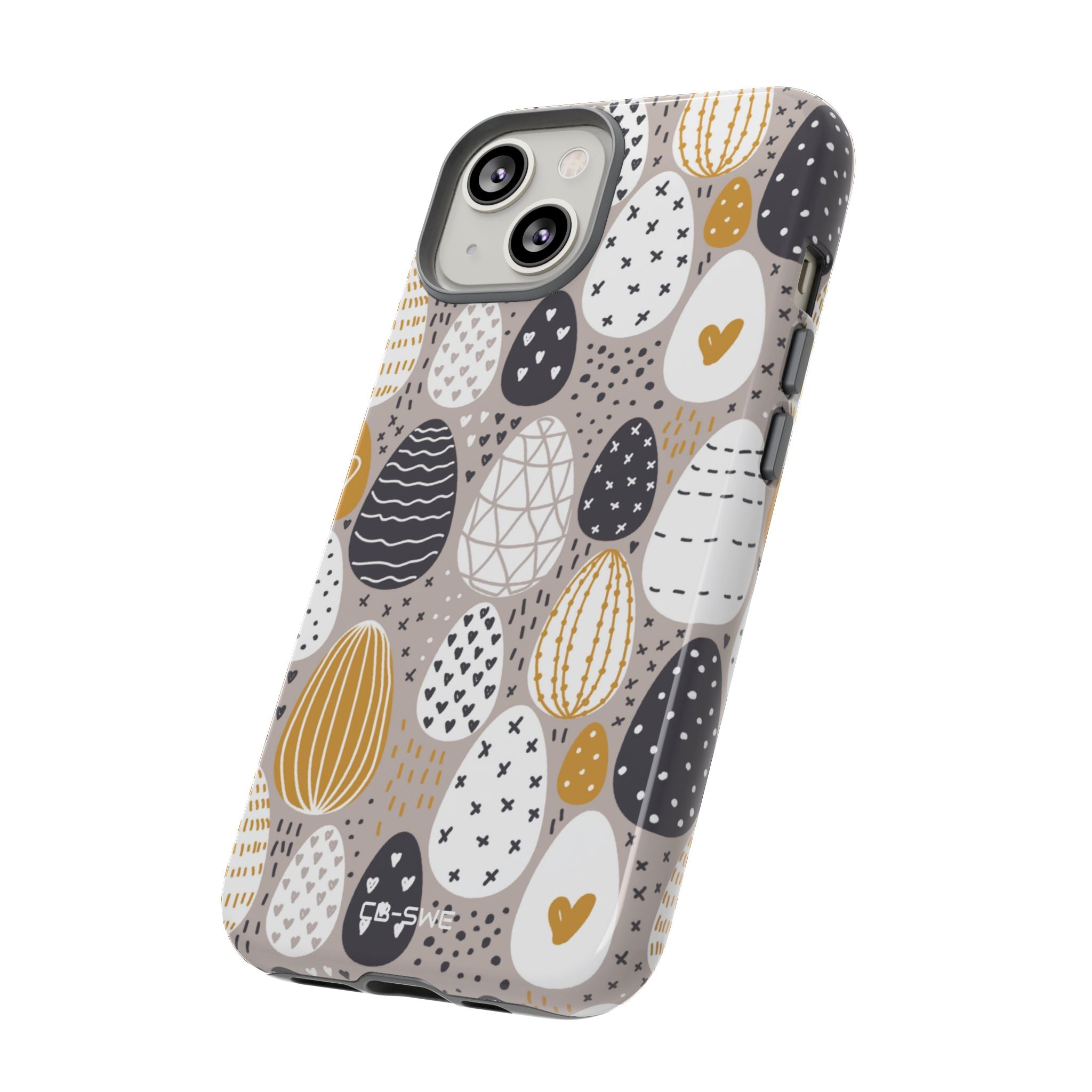 Easter Eggs Playful - iPhone Case