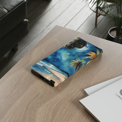 Moonlight Kisses Waves - Samsung Case