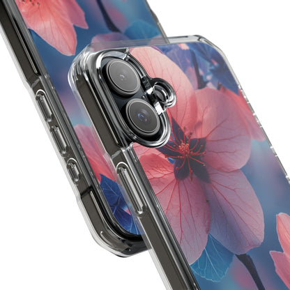 Ethereal Floral Harmony iPhone 16 - Clear Impact Phone Case