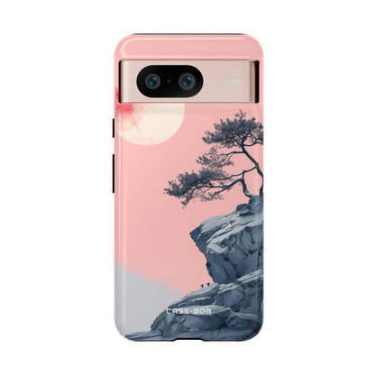 Crimson Moon Tree Google Pixel 8 Case - Tough
