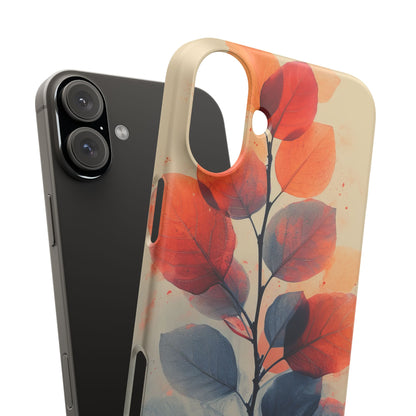 Ethereal Leaf Harmony iPhone 16 - Slim Phone Case