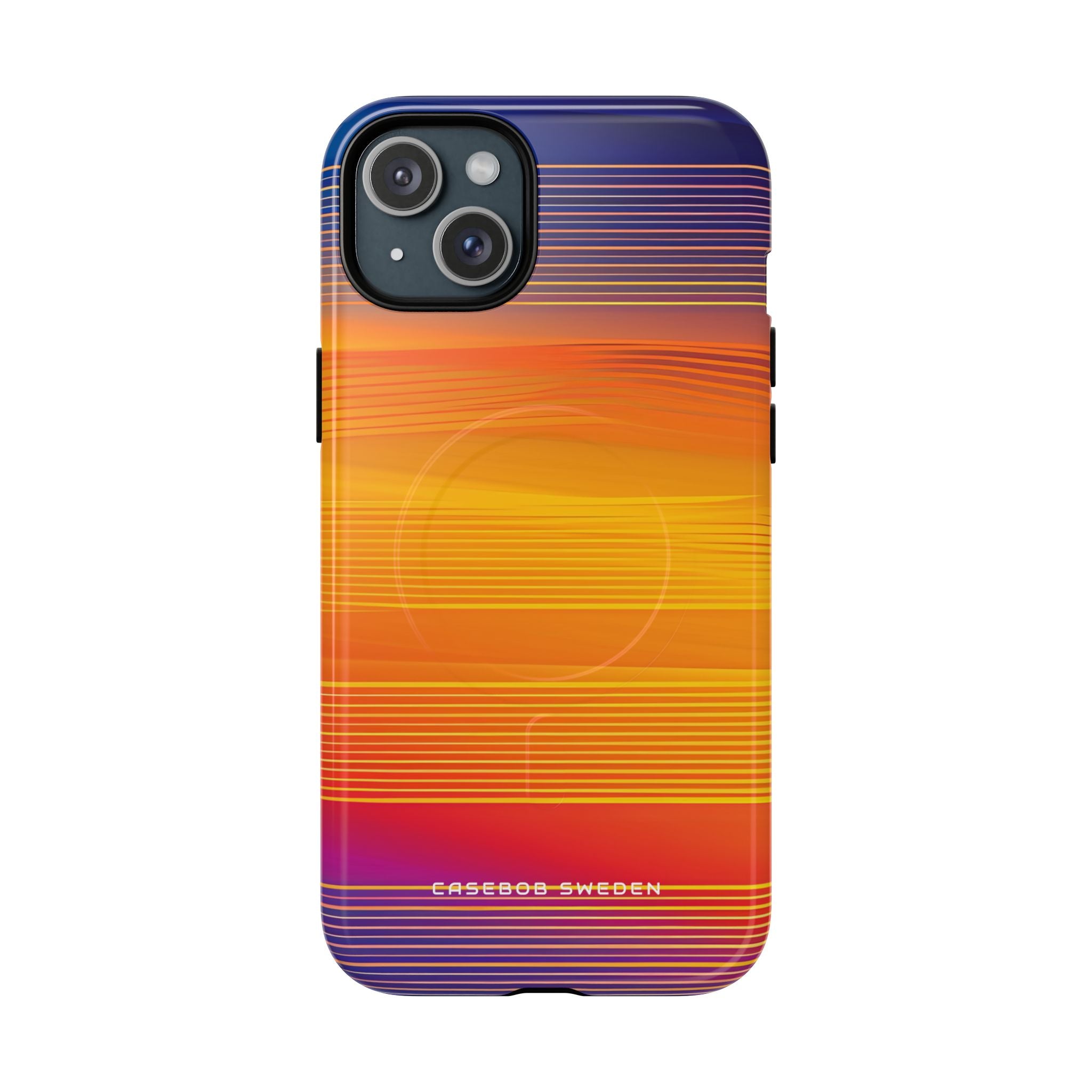 Gradient Sunset Flow iPhone 15 | Tough+ Phone Case