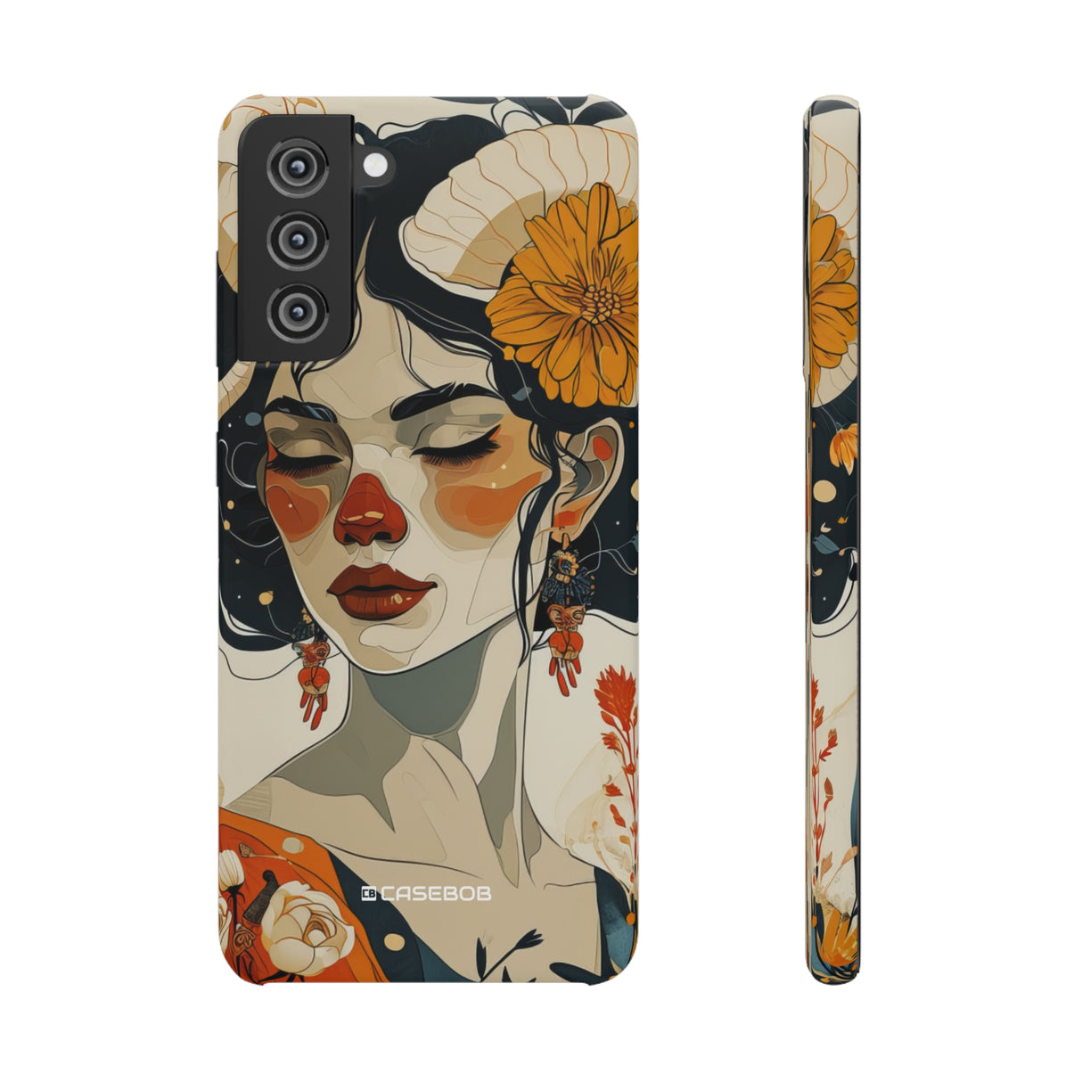 Mystical Bloom | Slim Phone Case for Samsung