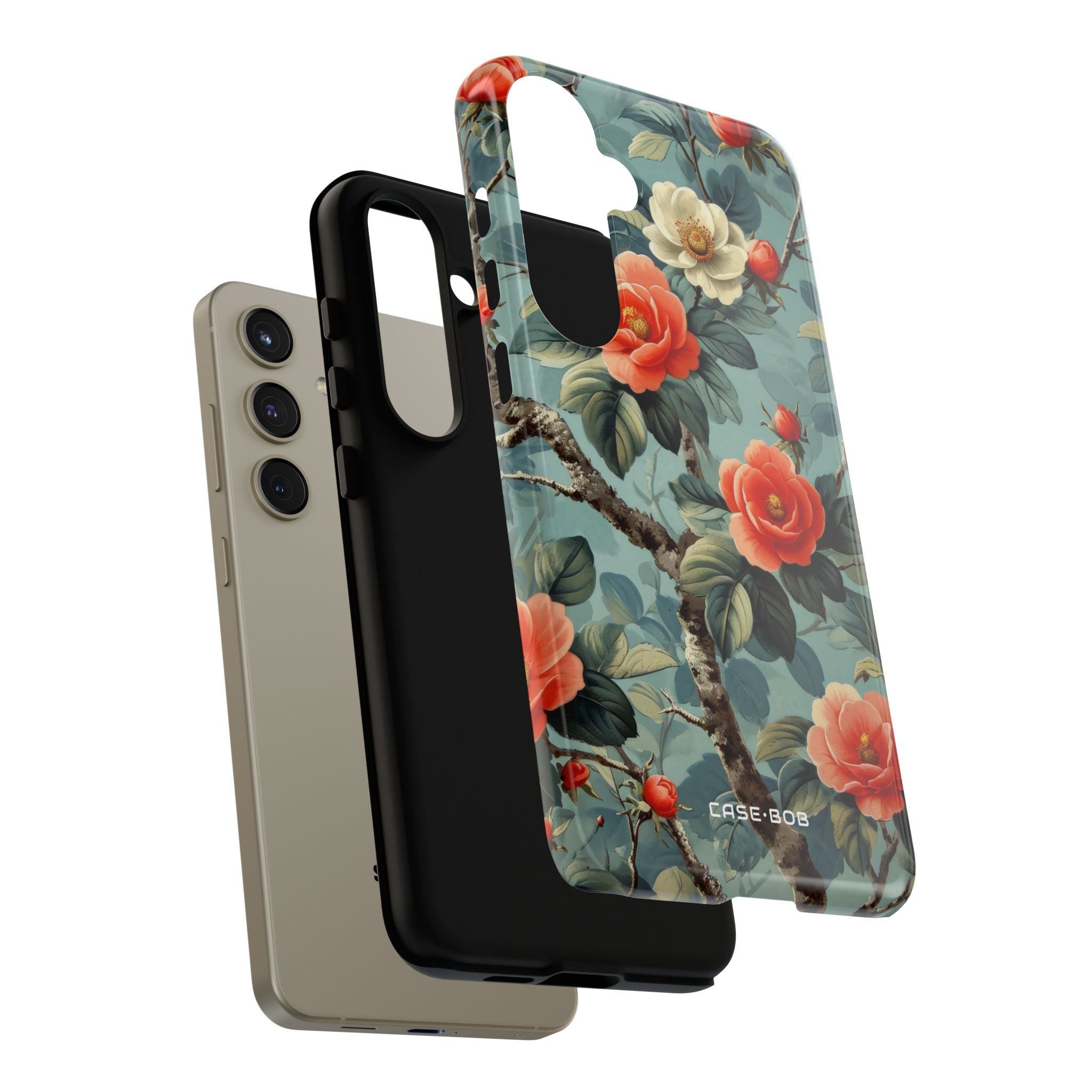 Coral Bloom Samsung S24 Plus Case - Tough