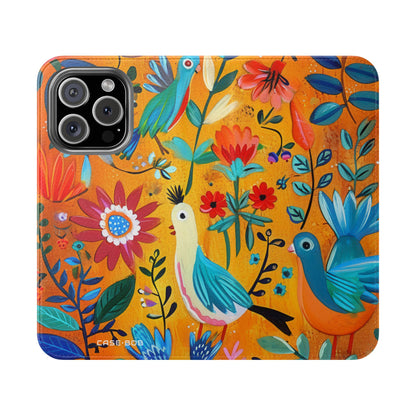 Bluebird Bloom - iPhone 16 Pro Case - Wallet