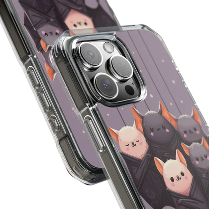Playful Bats Hang iPhone Case - Impact