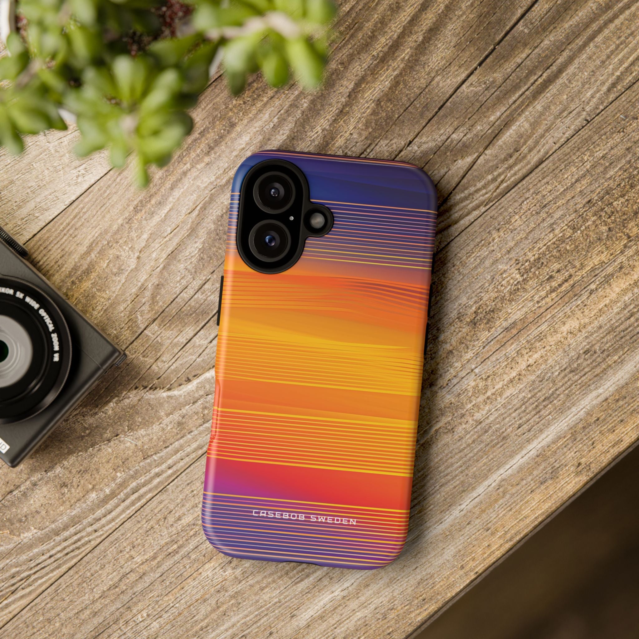 Gradient Sunset Flow iPhone 16 - Tough Phone Case