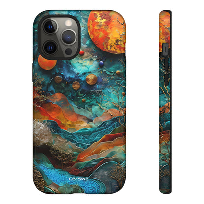 Celestial Wonders Unfold - iPhone Case
