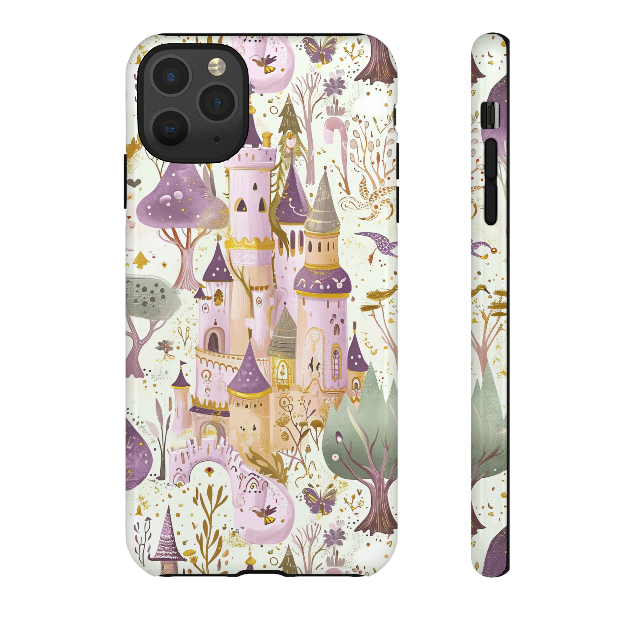 Fairytale Castles Pastel Dream - Protective Phone Case