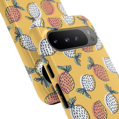 Lemons Dance Playfully - Google Pixel Case