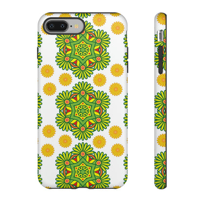 Lime Mandela - Protective Phone Case