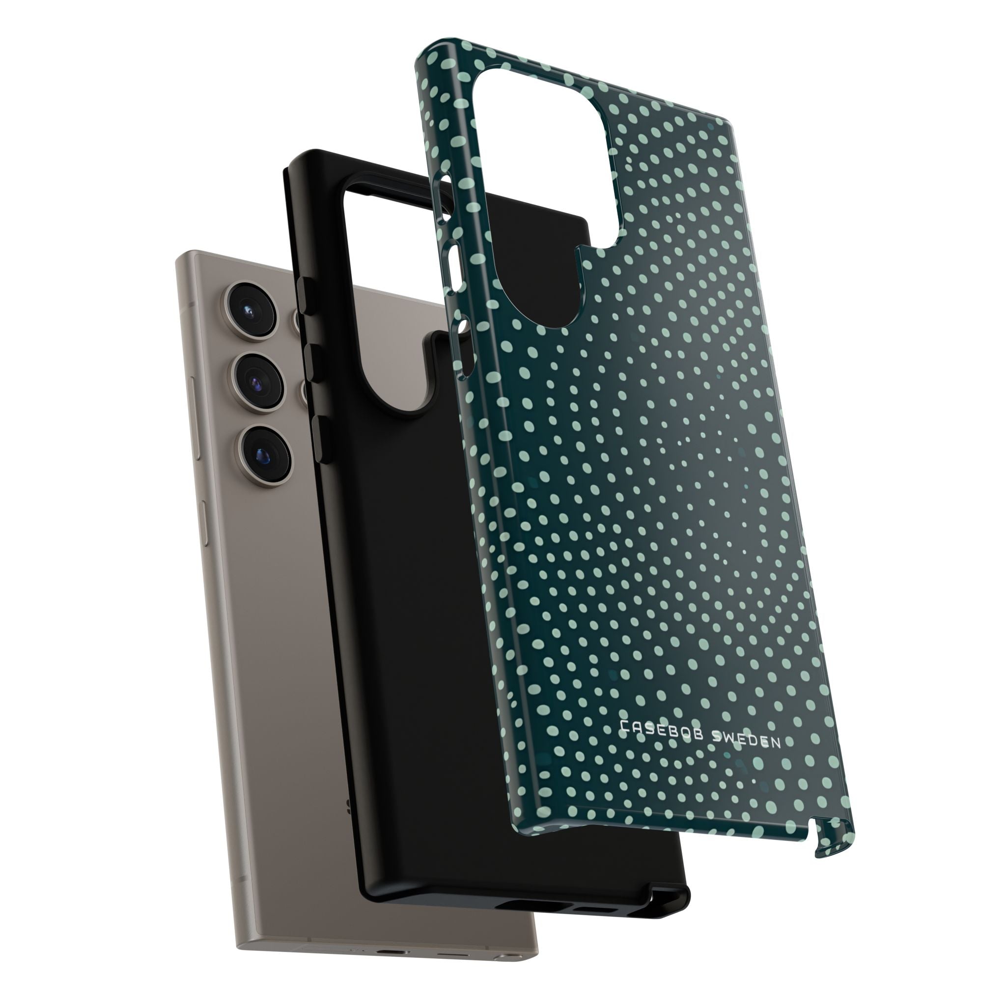 Teal Rippleflow Samsung S24 - Tough Phone Case