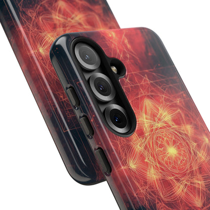 Radiant Mandala Samsung S25 Case - Tough