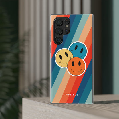 Triple Smile Breeze Samsung S22 Ultra Case - Soft