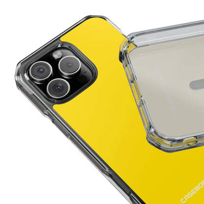 Gold Yellow - Clear Impact iPhone 16 Phone Case