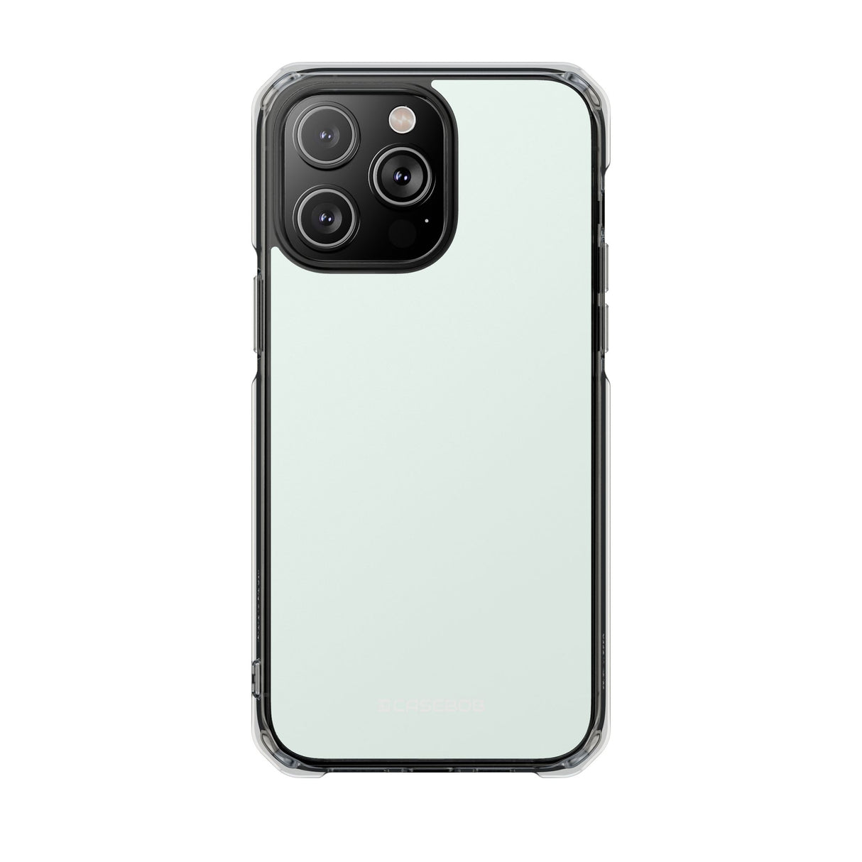 Mint Cream | Handyhülle für iPhone (Clear Impact Case – Magnetisch) 