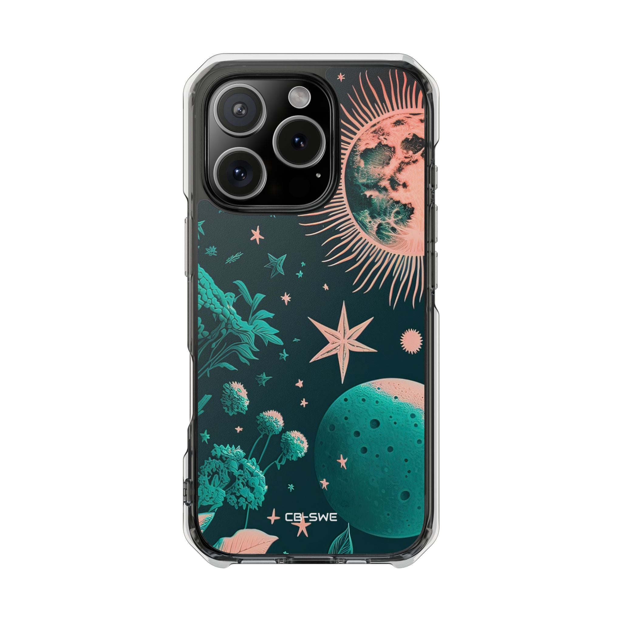 Celestial Botanical Night iPhone Case - Impact