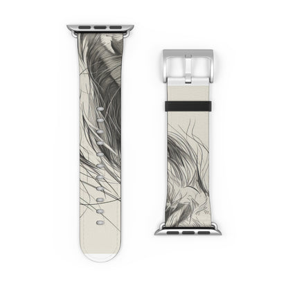 Lion Whisper Gray - Watch Band