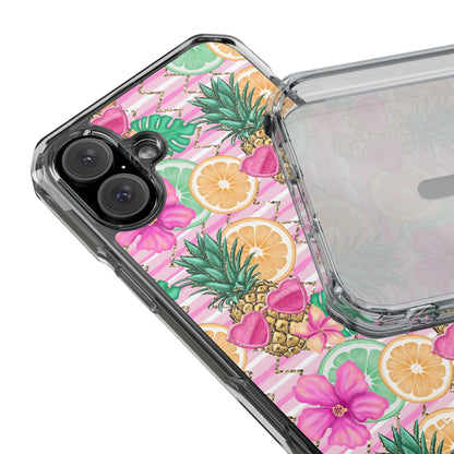 Tropical Fruits Dance iPhone Case - Impact